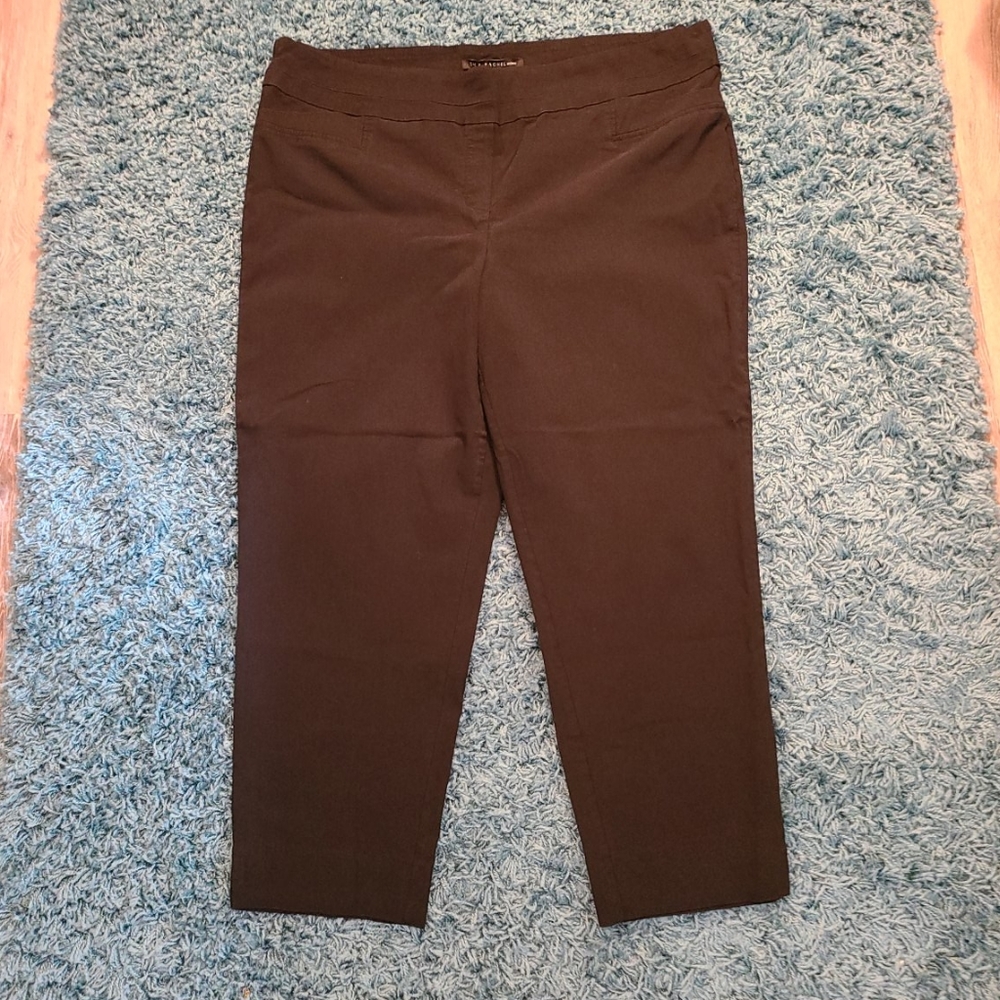 Zac & Rachel black dress pants 24W (#12)